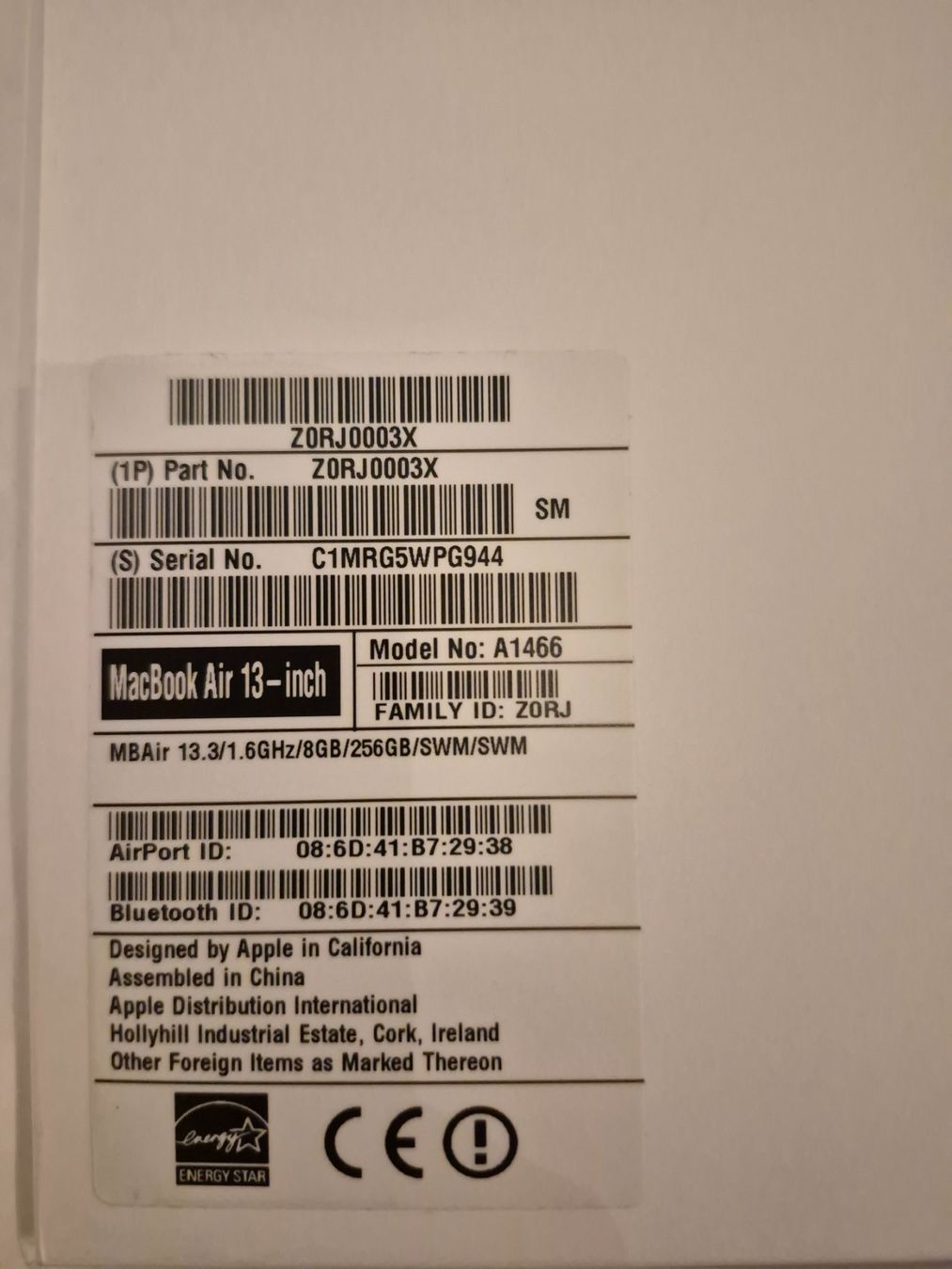Apple Notebooks: MacBook Air 13" – Gebraucht aus Adliswil von Zuerichienne 3