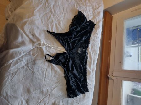 Schwarzer Spitzenbody Cottelli Collection, Gr. 2XL, Neu!