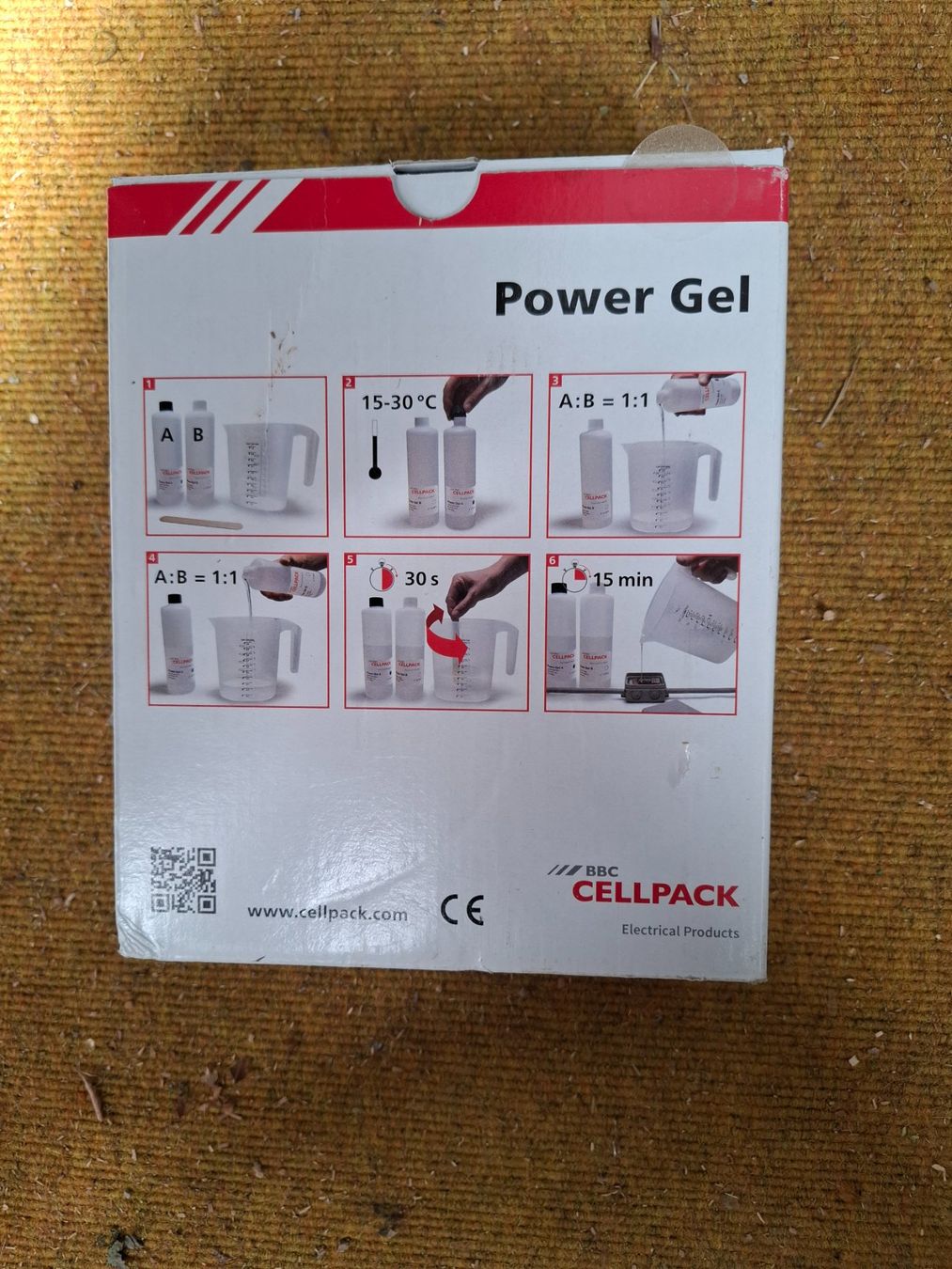 Füllmaterial: Cellpack 2 Komponenten-Gel 1000ml IP68 – Neu und originalverpackt aus Steg im Tösstal von LARO14 1
