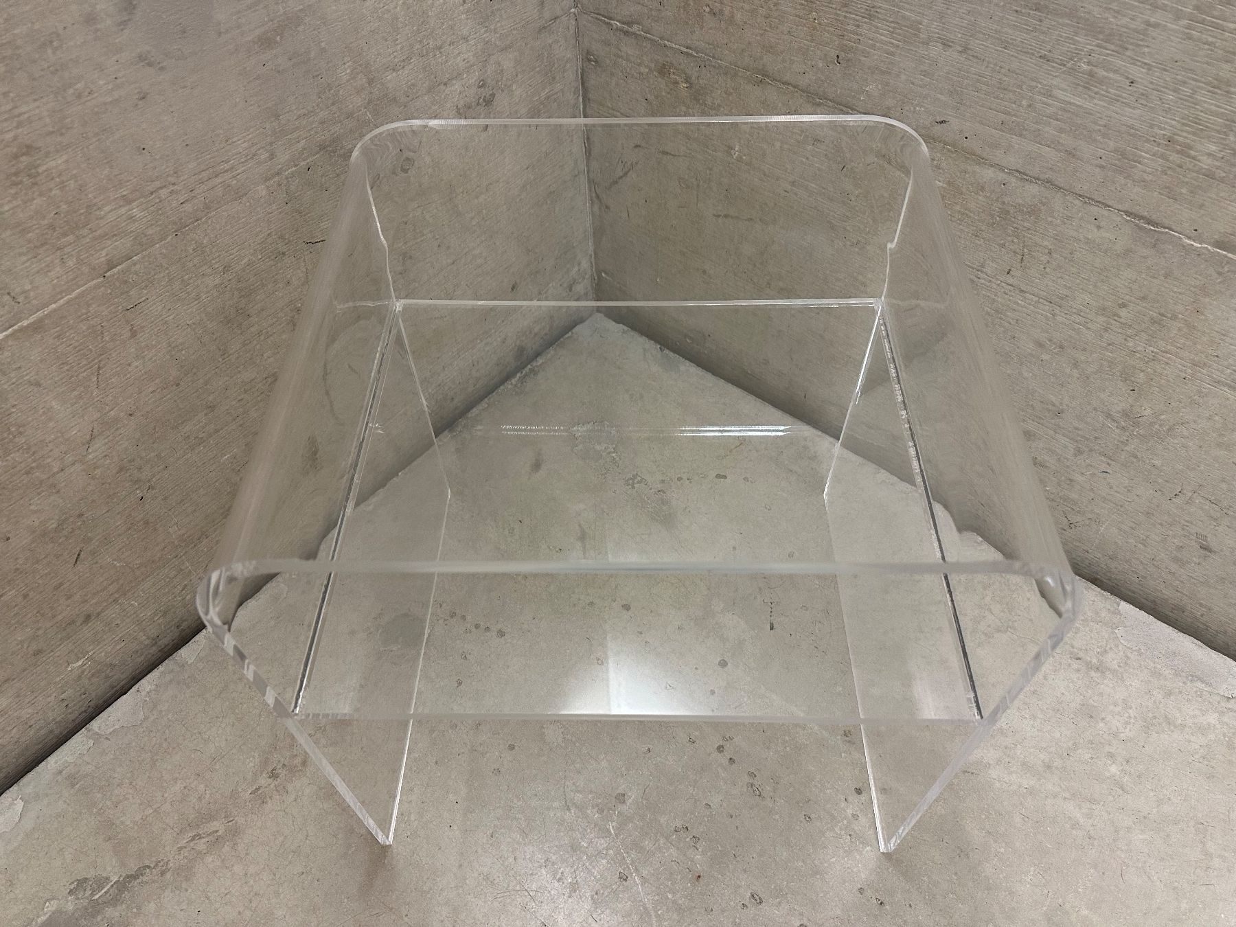 Tavoli: Side table + shelf plexiglass 🤍 Beistelltisch Plexiglas – Usato da Zuerich venduto da mas925 6