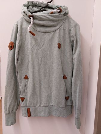 Naketano Kapuzenpullover türkis Grösse S
