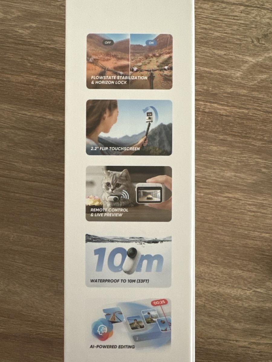 Insta360 Action Cam: Insta360 GO 3S Action Cam 4K weiss – Nuovo (secondo la descrizione) da Zürich venduto da Anba15 2