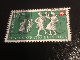 Trüllpolka ZNr. B52 1951 Vollstempel Basel
