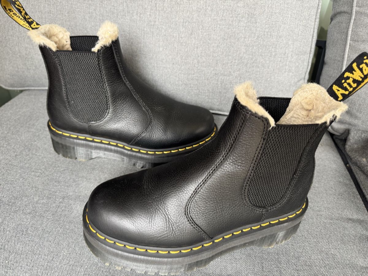Dr. Martens Damenschuhe: Dr.Martens, Boots schwarz Leder – Gebraucht aus Fällanden von Caramel7 4