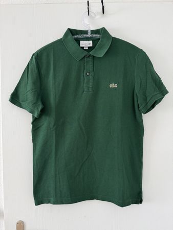 Lacoste Poloshirt Slim Fit grün Grösse L fit M, Oryginal