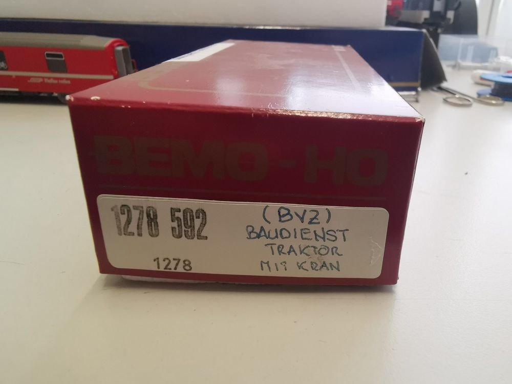 Bemo Modelleisenbahnen: Bemo 1278 592 - BVZ Tm 2/2 2922 – Neu und originalverpackt aus St. Margrethen SG von tribeli98 6