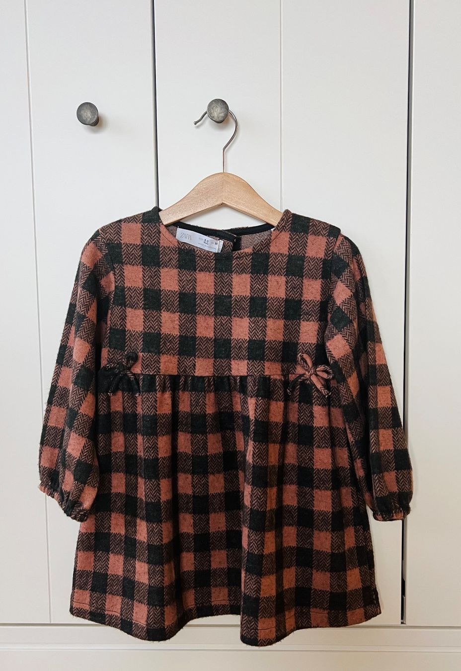 Zara Vestiti & Gonne: Zara 98 Kleid Braun, kariert neu – Nuovo e nell'imballaggio originale da Burgdorf venduto da rulan