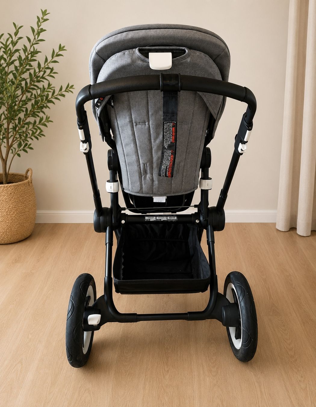 Bugaboo Carrozzine: Kombikinderwagen Bugaboo Buffalo Classic - Grey Melange – Nuovo (secondo la descrizione) da Wahlen b. Laufen venduto da Adrenaalina 3