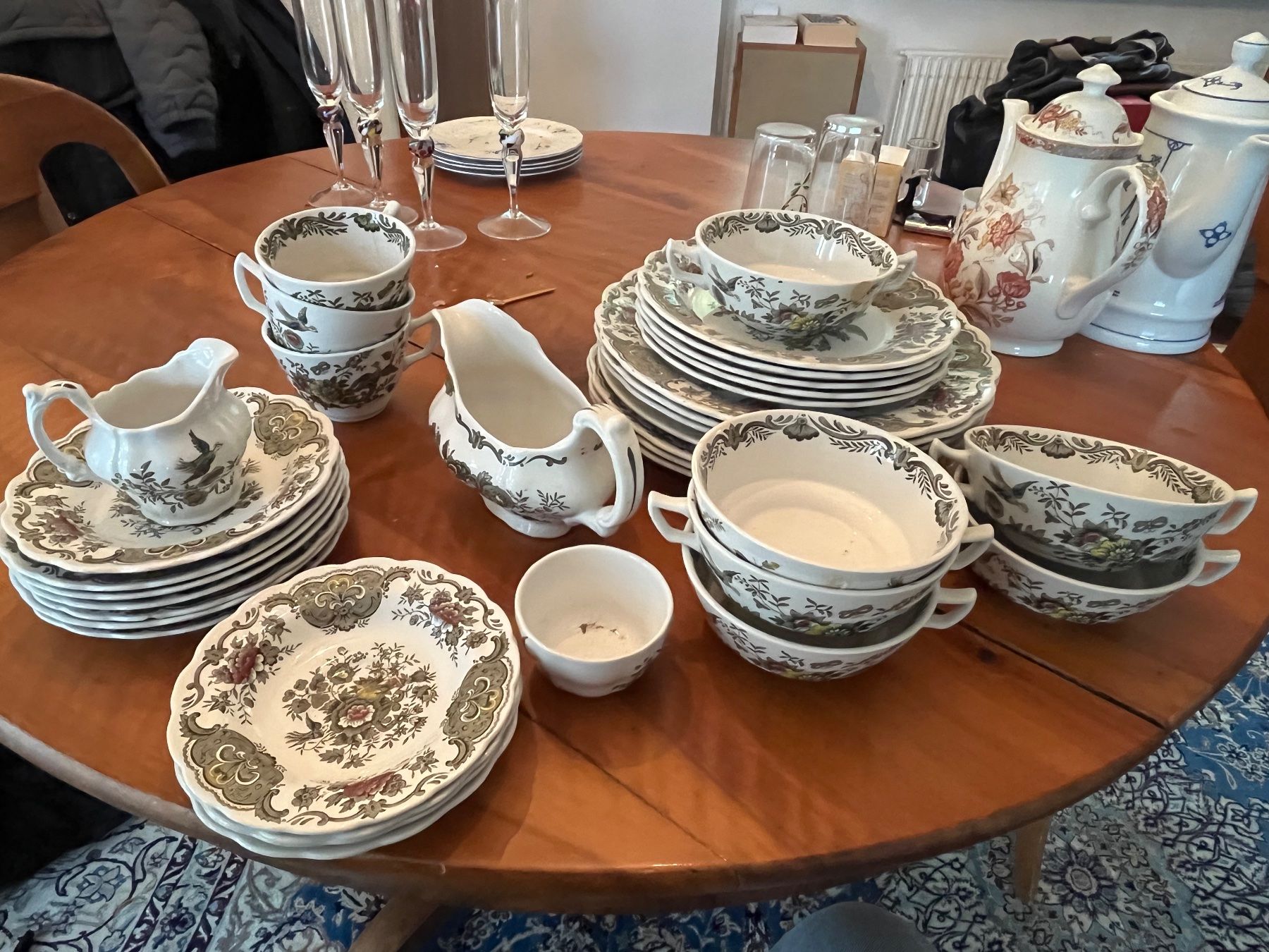 Ridgway Set di piatti: Vaisselle Windsor – Usato da Tavannes venduto da zur_m7mv 3