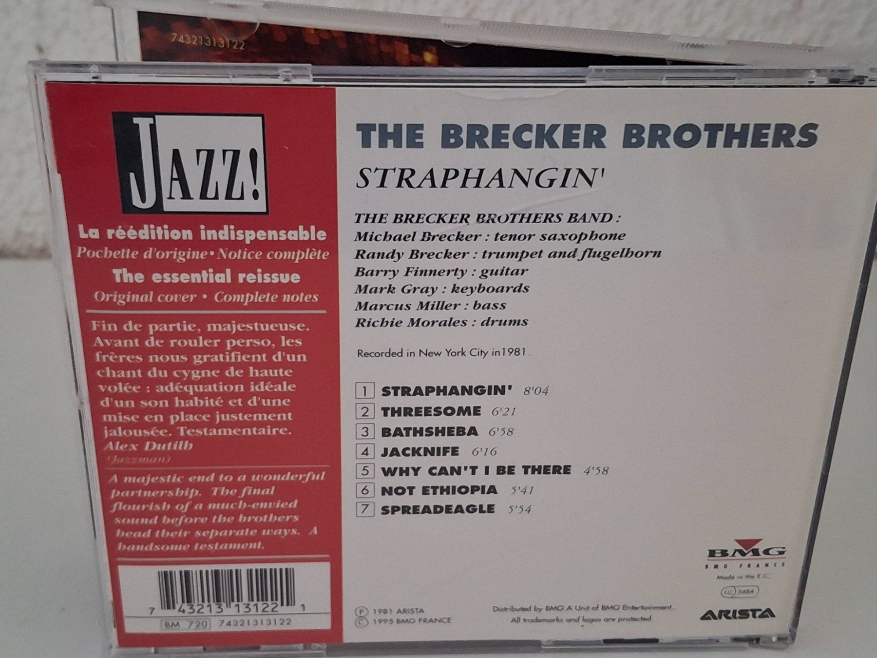 CDs: CD The Brecker Brothers - Straphangin' – Gebraucht aus Aarberg von Jackup1 1