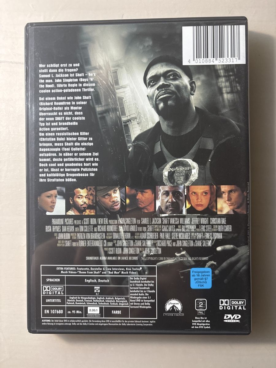 Alle DVDs: Shaft  – Gebraucht aus Ruswil von Slivio_ 1
