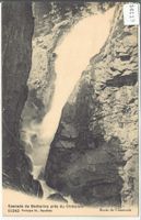 Cascade de Barberine pres du Chatelard - Route de Chamonix