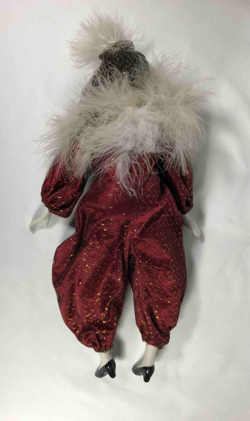 Bambole: Porzellanpuppe Harlekin – Usato da Balzers venduto da Anna101 4