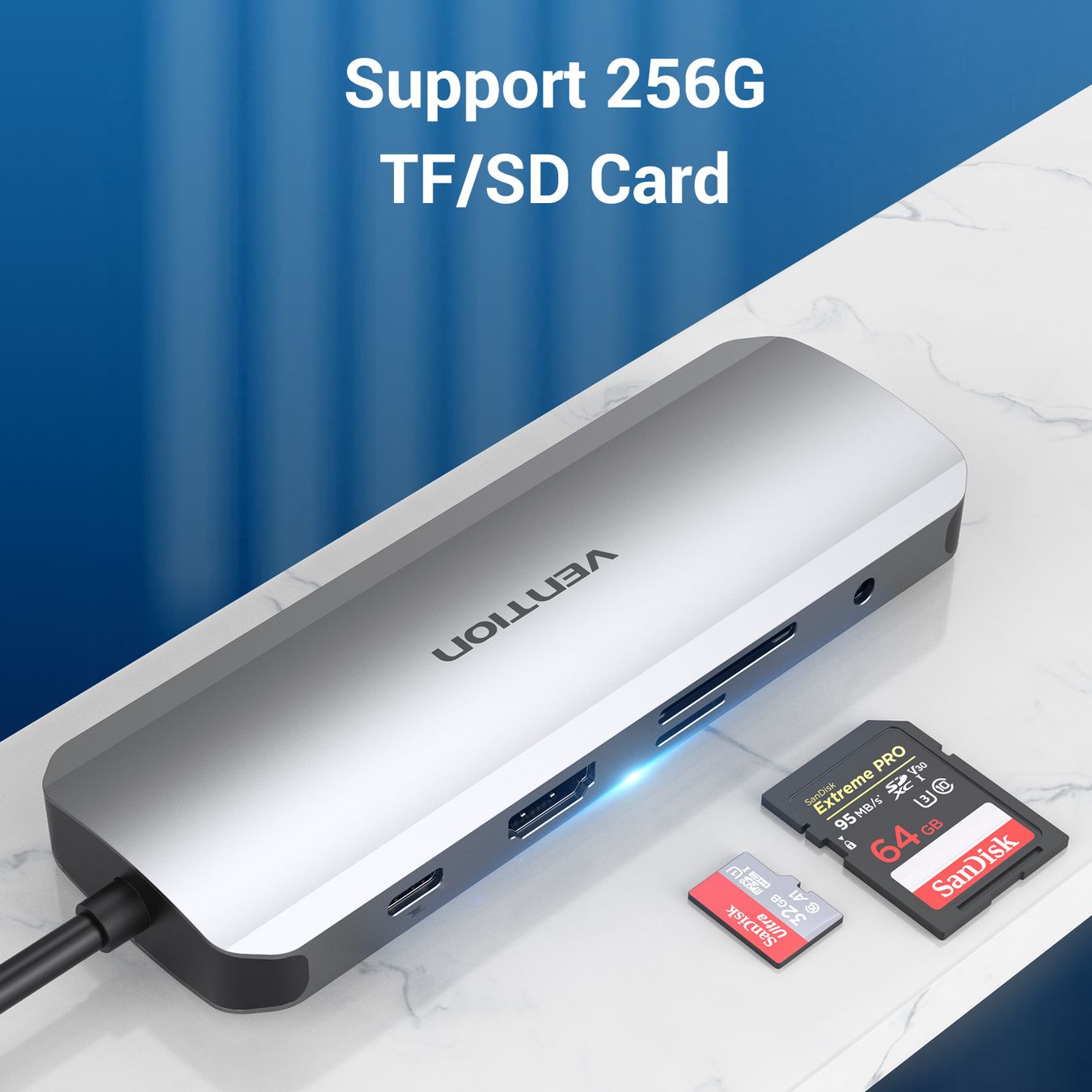Unità & Adattatore: Multifunction USB-C 9in-1 HDMI, USB-C, RJ45, 3.5mm – Nuovo e nell'imballaggio originale da Dietlikon venduto da Salesmax 9