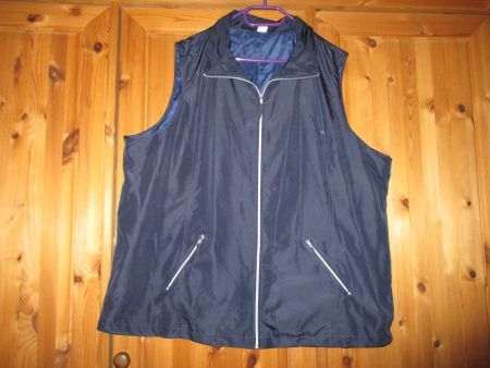 LEICHTE DAMEN WESTE/GILET DUNKELBLAU GR 54
