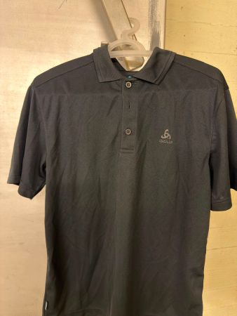 Herren Polo Shirt Odlo Schwarz Grösse S neuwertig