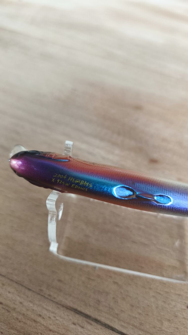 Megabass Esche: Megabass Edonis 2004 92SW – Usato da Sarnen venduto da sebalant 3