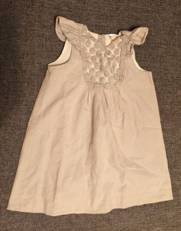 Gr. 80 Kleid mit Spitze