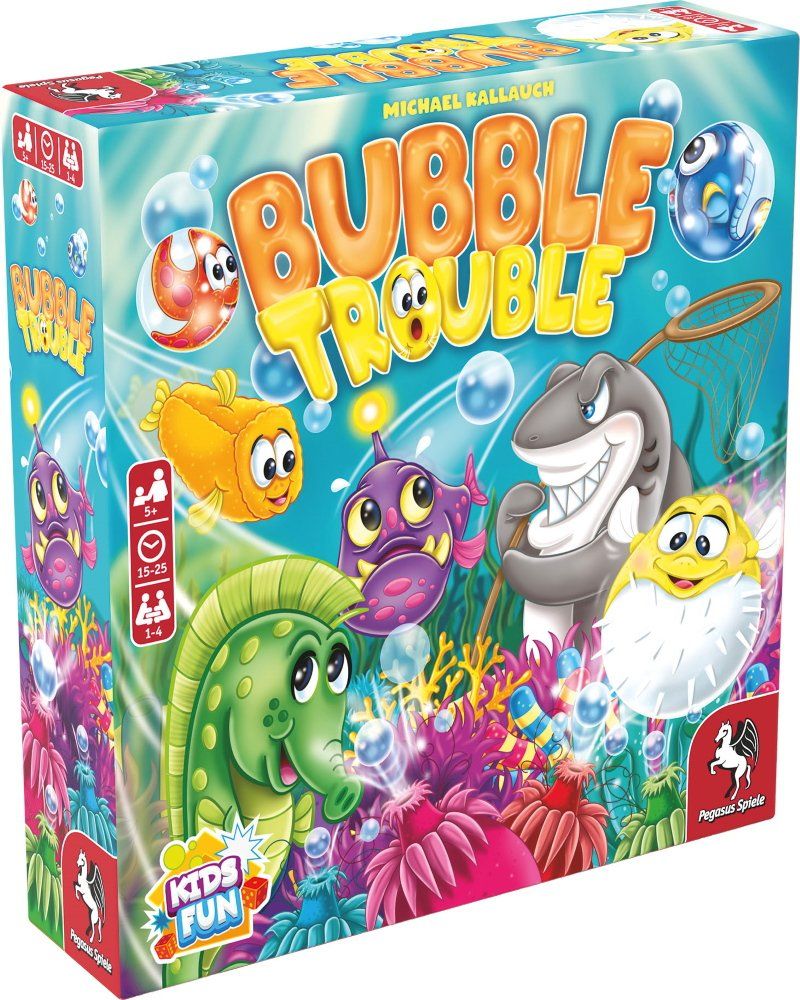 Giochi: Bubble Trouble - Geschicklichkeitsspiel ab 5 Jahren – Nuovo e nell'imballaggio originale da Oensingen venduto da Liquidations-Shop