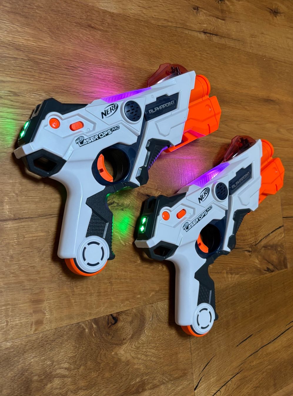Nerf Giocattoli: Nerf Laser Ops Pro Alphapoint Set 2 Stk. gute Zustand – Usato da Wangen SZ venduto da Cabrio19