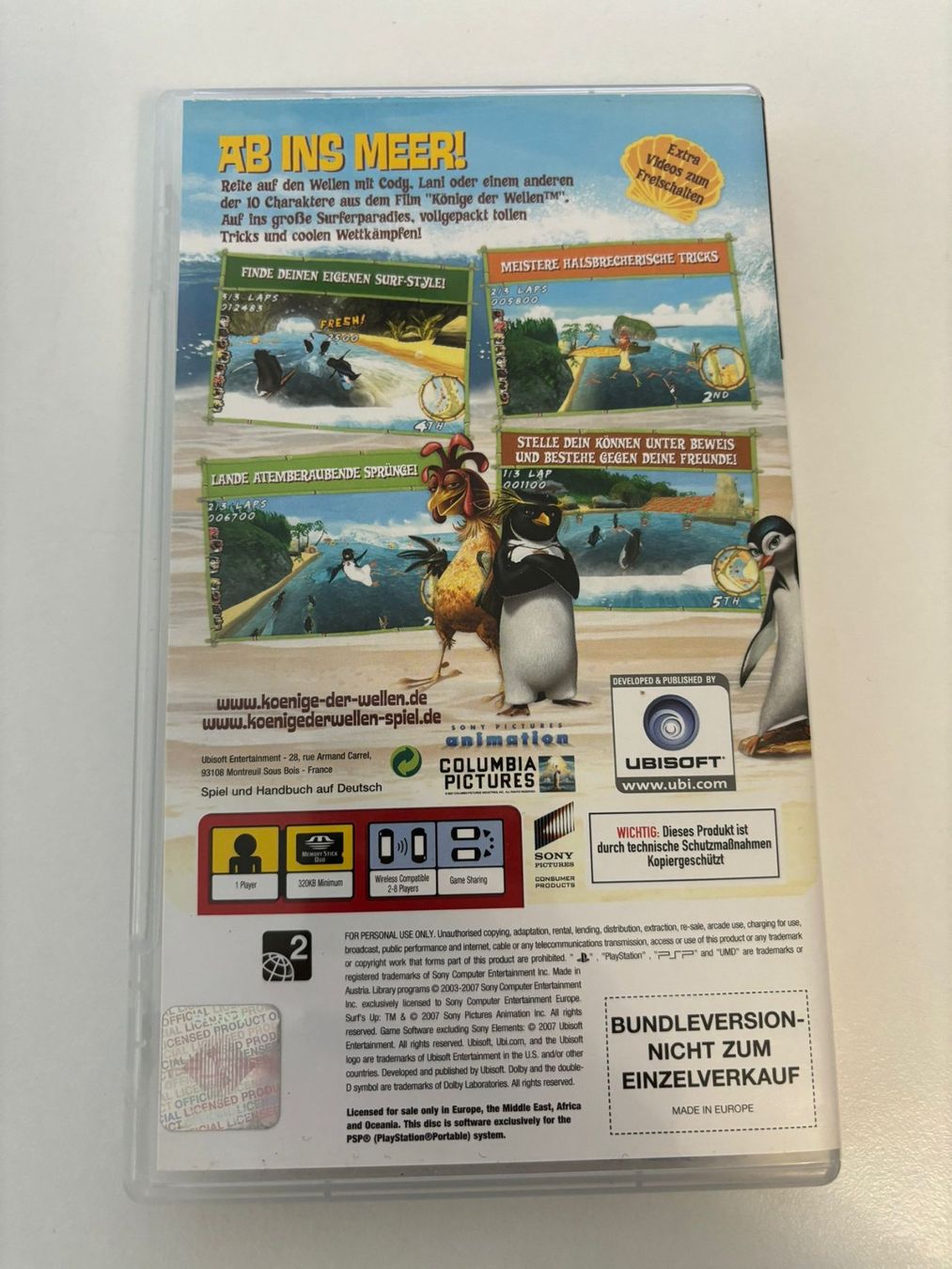 Giochi: Könige der Wellen (PSP) – Usato da Herisau venduto da Seyashop1 2