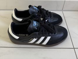 Adidas Samba OG (schwarz), Grösse 37 1/3, wie neu, mit Box!