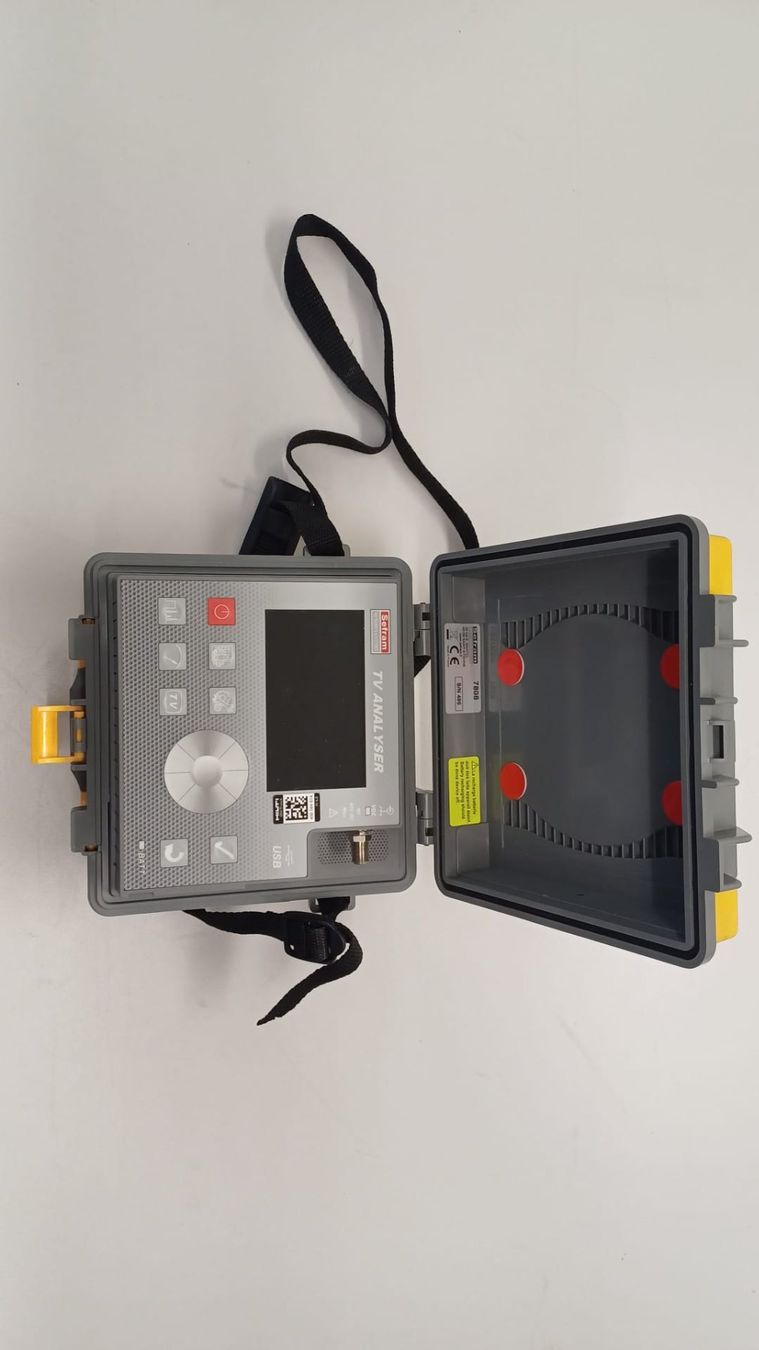Messen: Sefram 7808 DVB-S2 Satellite TV Meter Analyser – Gebraucht aus Sursee von Network_41AG