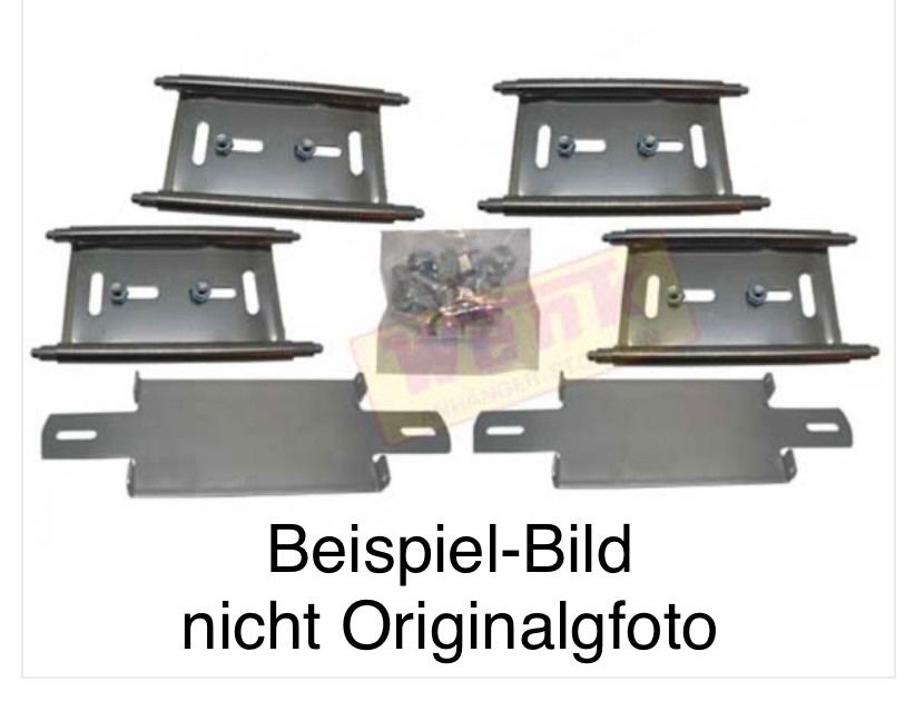 Supporti a parete: Wechselrahmen-Halterungen, Nummernhalter-Set,  Oldtimer – Nuovo (secondo la descrizione) da Emmen venduto da Sutim2005