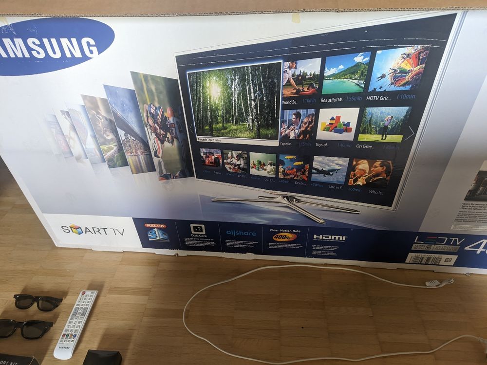 Samsung 46 Zoll LED TV (Defekt) in Volketswil für CHF 11 – nur Abholung ...