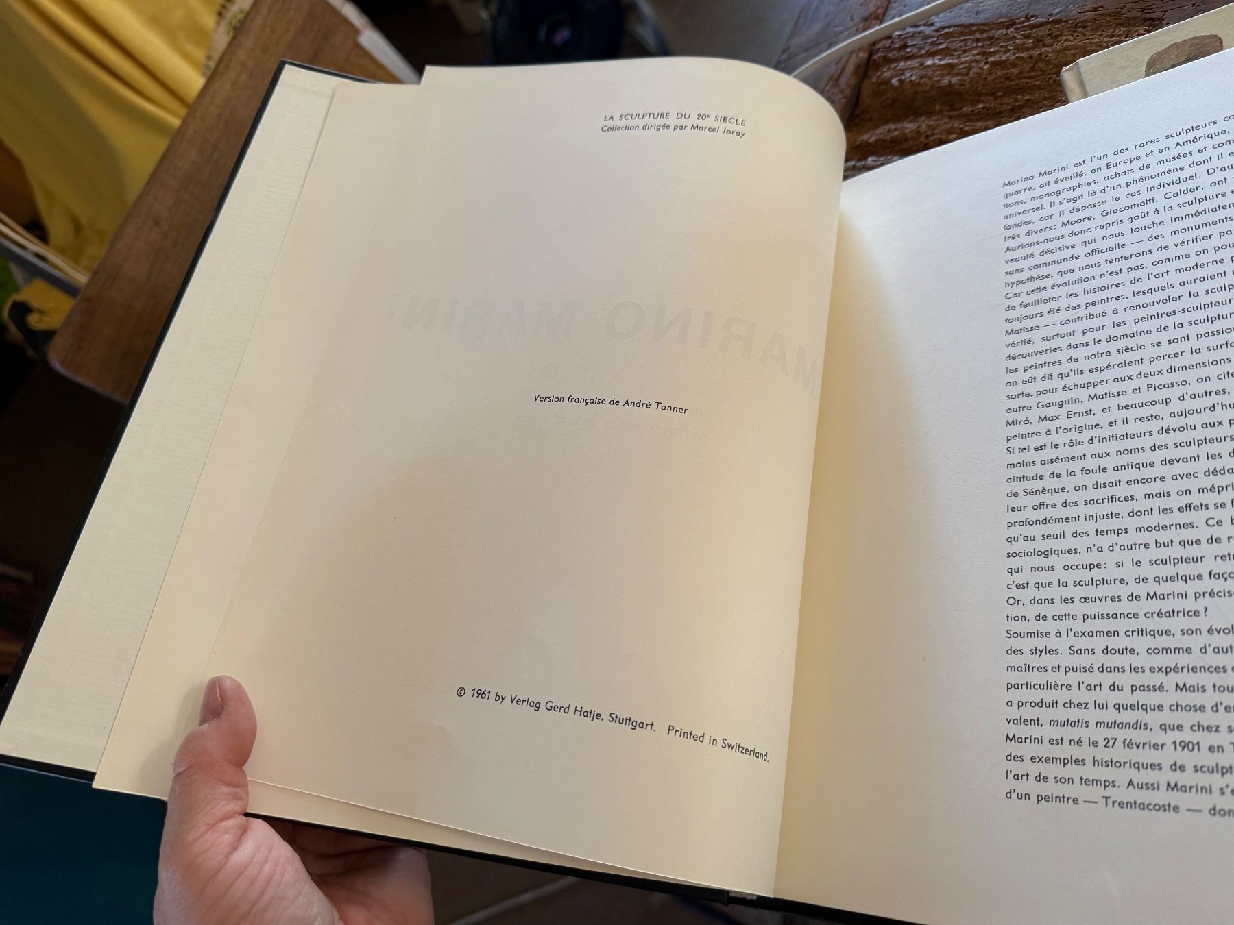 Bücher: Konvolut 3 Bücher Marino MARINI – Gebraucht aus Bern von Jwpm66 9