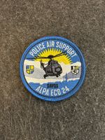 Badge Police Air Support WEF 2024 ALPA ECO Davos