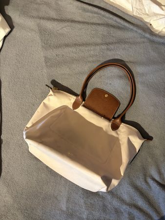 white longchamp bag