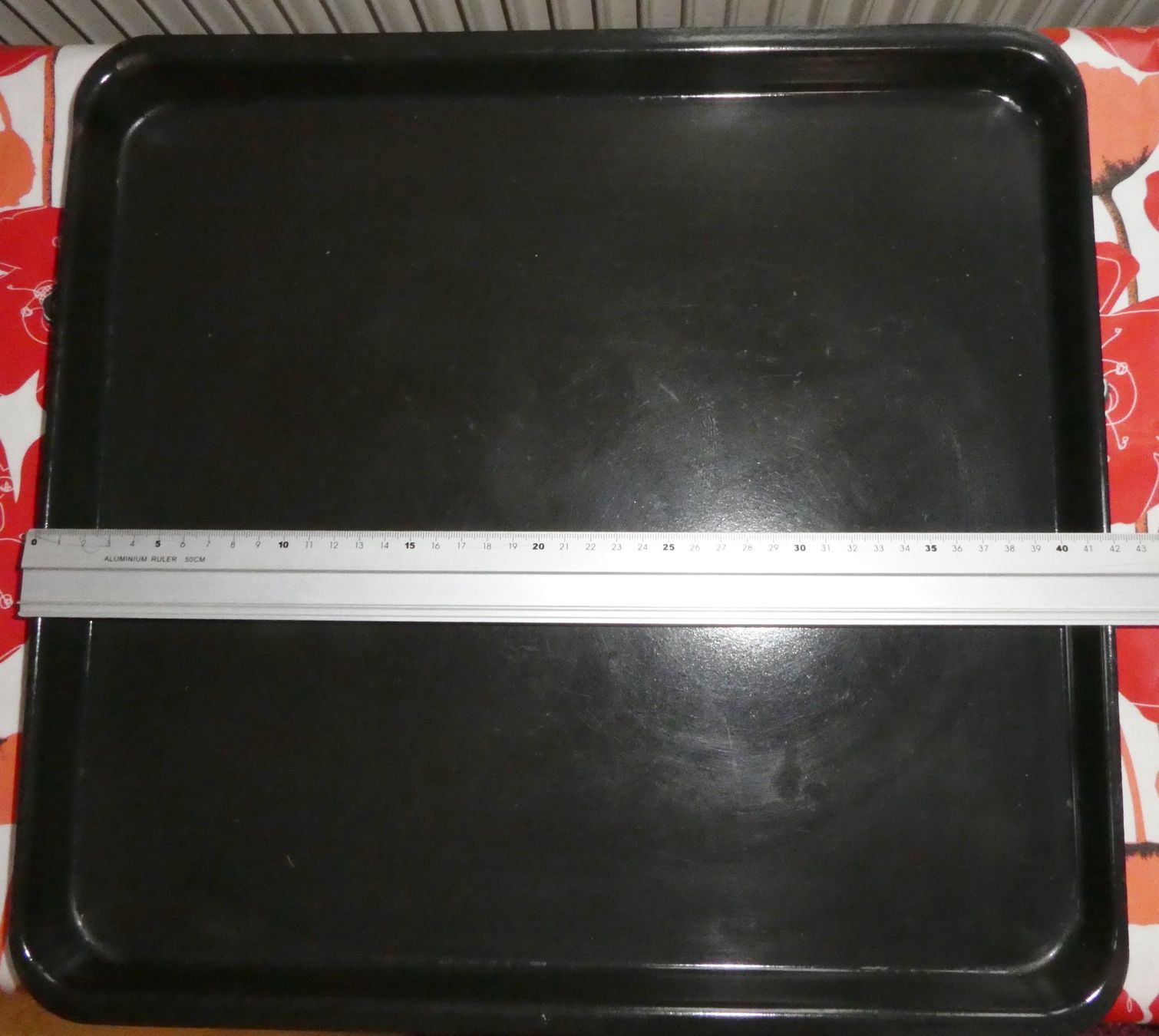 Backformen: Backblech Kuchenblech Metall 1 Stuck – Gebraucht aus Siebnen von GluckPilz5684