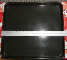 Backblech Kuchenblech Metall 1 Stuck