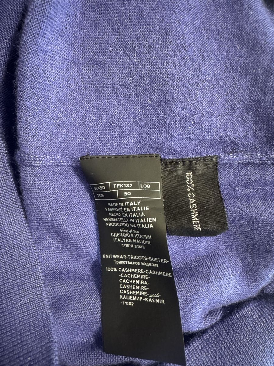 Pullover & Sweatshirts: TOM FORD Pullover 100% Cashmere Groesse 50 blau NEU – Neu (gemäss Beschreibung) aus Zürich von Loco028 3