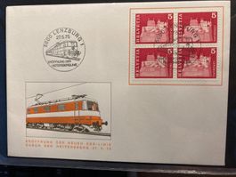 Schweiz 1975 Sonderstempel+C2 Lenzburg Eröffnung Heitersberg