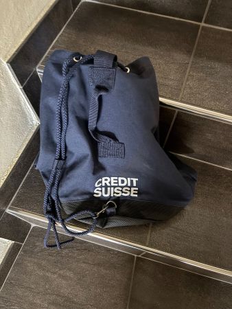 Kult Credit Suisse Sportbeutel Rucksack Seesack