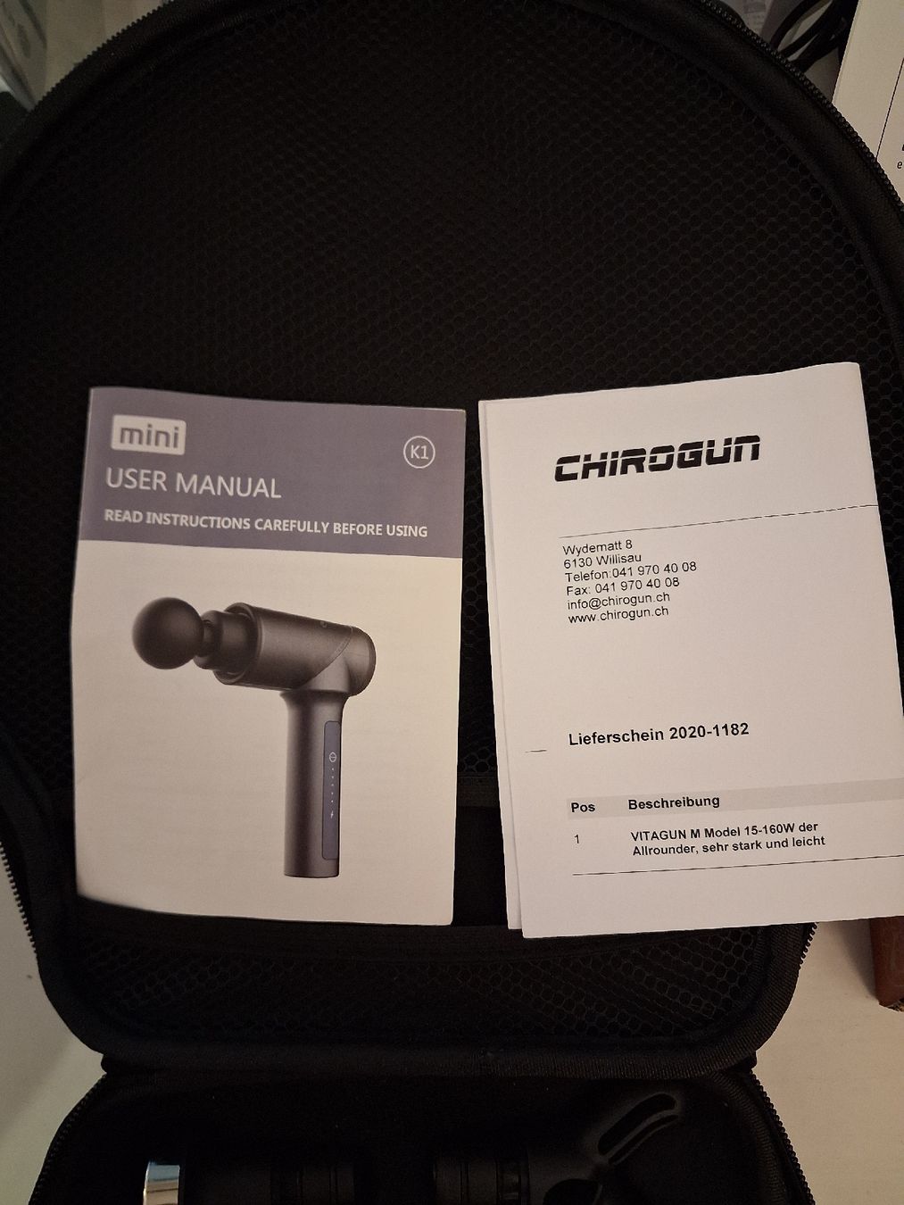 Dispositivi per massaggi: Massagepistole VITAGUN M Model 15-160W  – Usato da Effretikon venduto da SEMOUNA 5