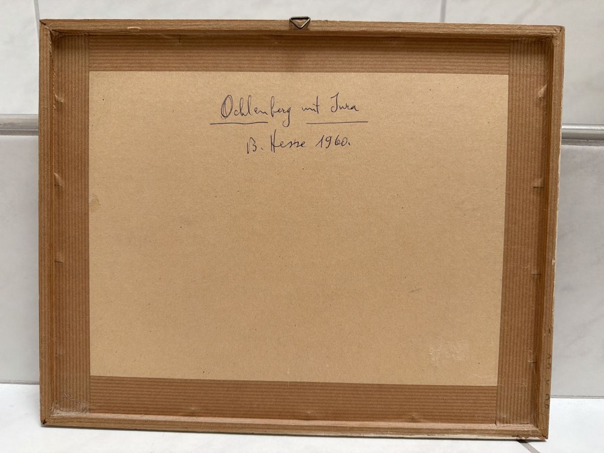 Dipinti: Gemälde von Bruno Hesse, Ochlenberg. – Usato da Biberist venduto da Momo33 6