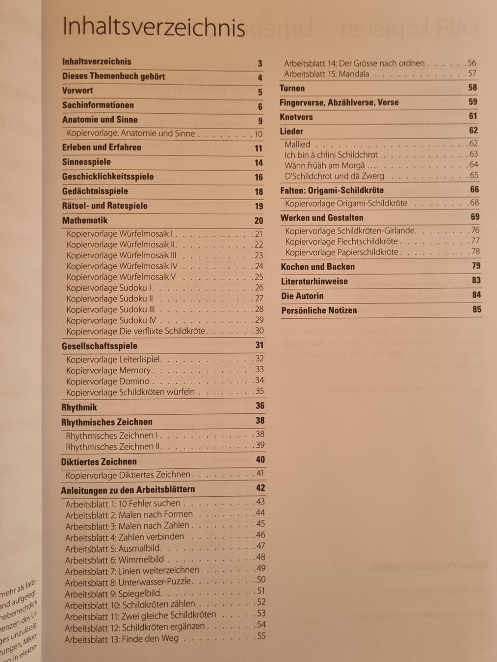 Libri: Prokiga Themenbuch "Schildkröte" NEU! – Nuovo (secondo la descrizione) da Weite venduto da Nur63 1