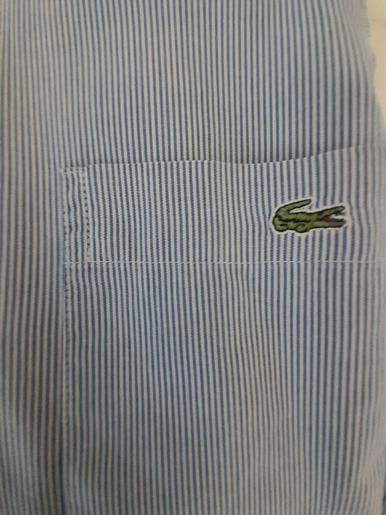 Chemise Rayée Bleue J.Crew Taille L - Occasion Très Bon état, Manches Longues