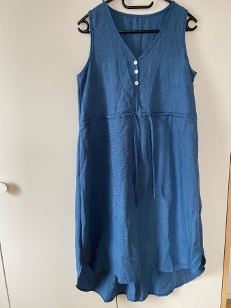 Tolles ärmelloses Kleid Denim 38