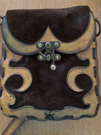 One of a kind Ledertasche.