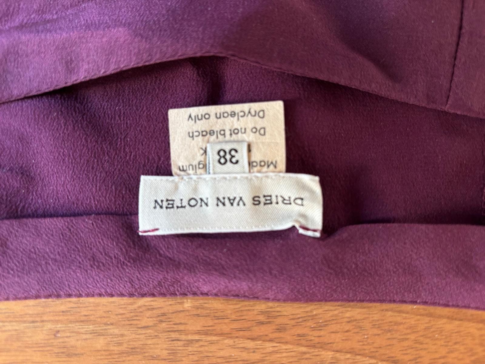 Dries Van Noten Gonne: Dries Van Noten Rock violett Grösse 38 – Usato da Zürich venduto da kambot04 3