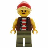 LEGO® Piraten Minifigur spanische Matrosin Kanonencrew