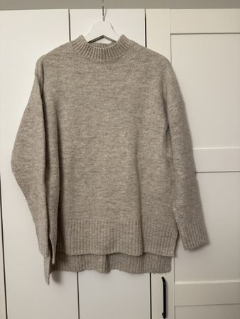 Strickpullover beige Grösse S