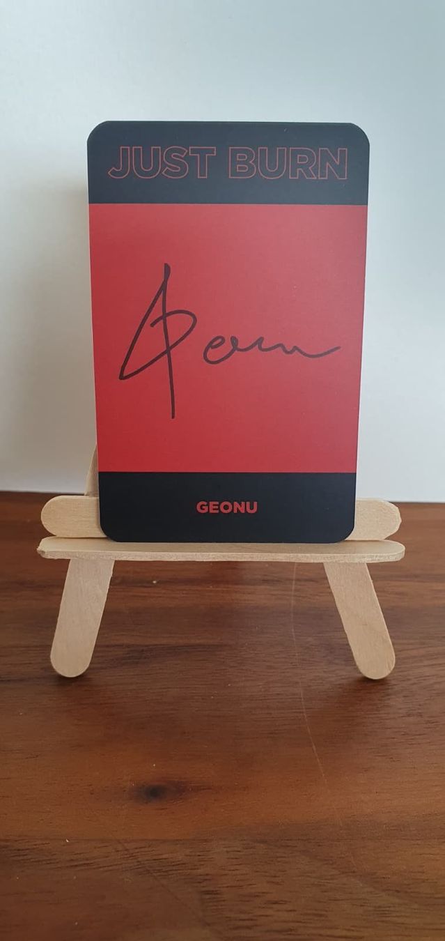 Carte collezionabili: Geonu JUST B Photocard – Usato da Kriens venduto da befor83 1