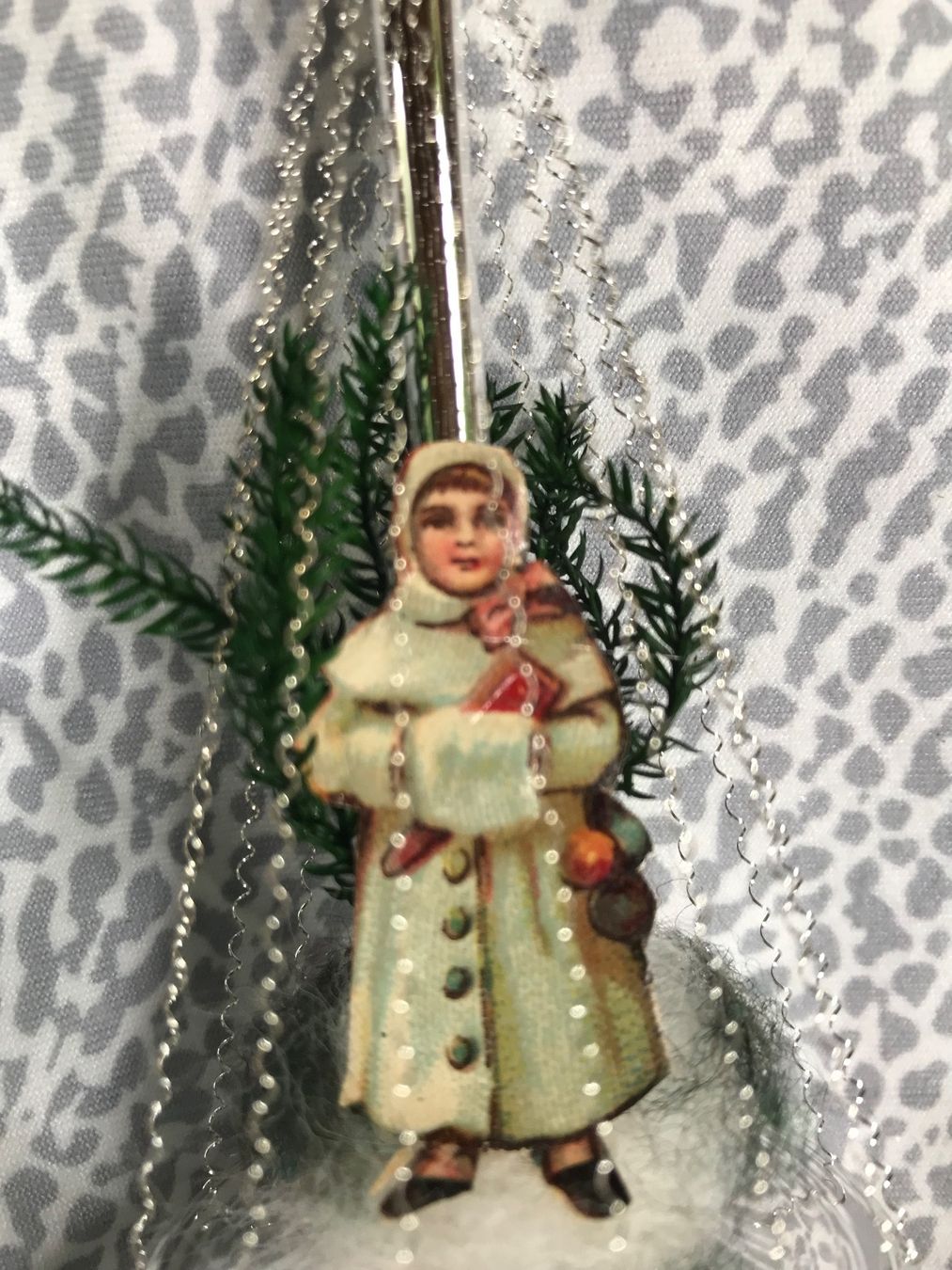 Tutte le decorazioni: Nostalgischer  Christbaumschmuck Silber mit Oblaten – Nuovo e nell'imballaggio originale da Alpnach Dorf venduto da marvo 1