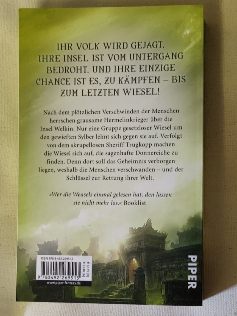 Libri: Weasels: Donnerreiche – Nuovo (secondo la descrizione) da St. Gallen venduto da Shelu712 1