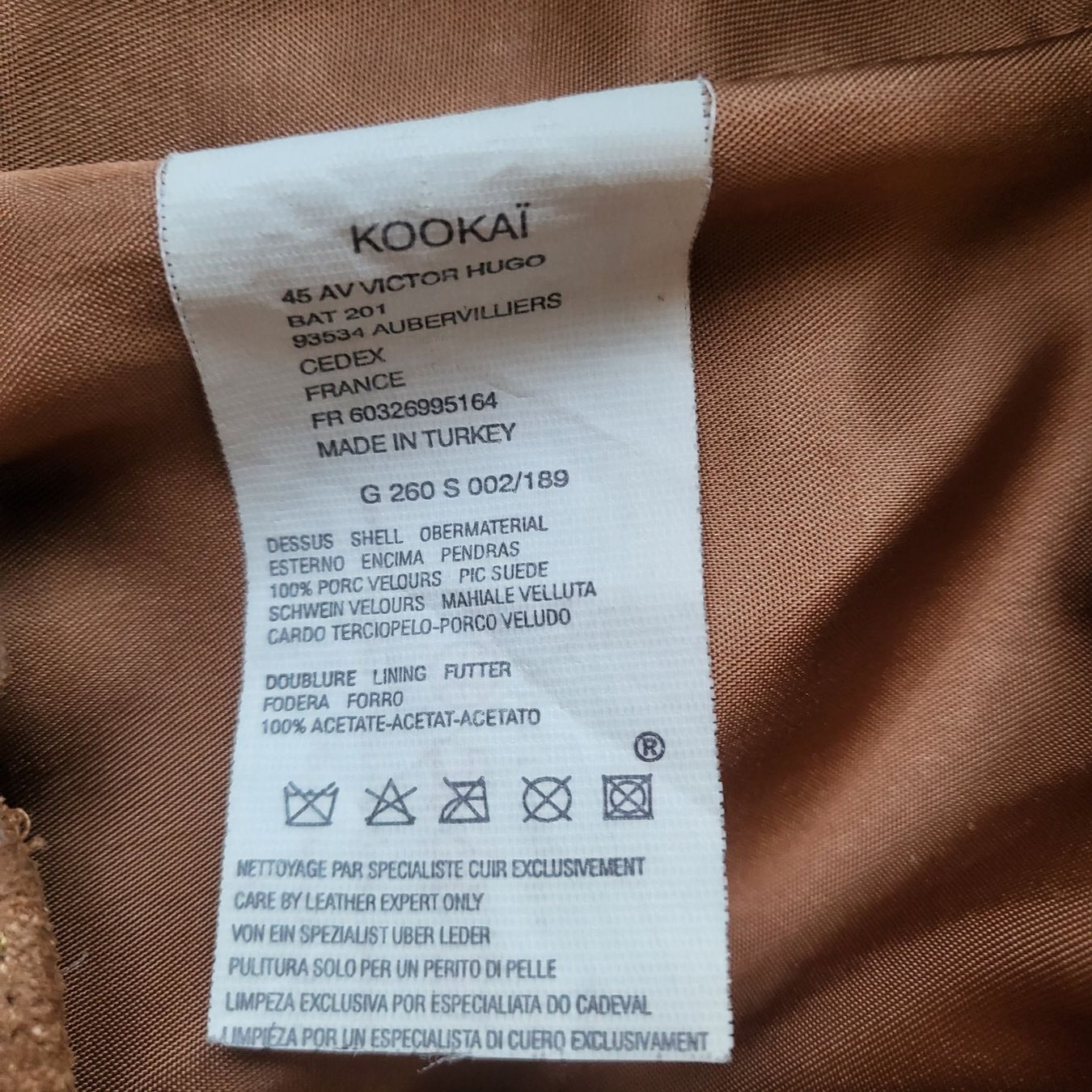 Kookai Gonne: Jupe en daim Kookaï. – Nuovo (secondo la descrizione) da Neuchâtel venduto da wikit 4